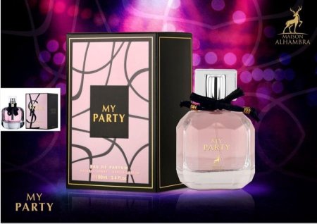 عطر My Party <br> <span class='text-color-warm'>سيتوفر قريباً</span>